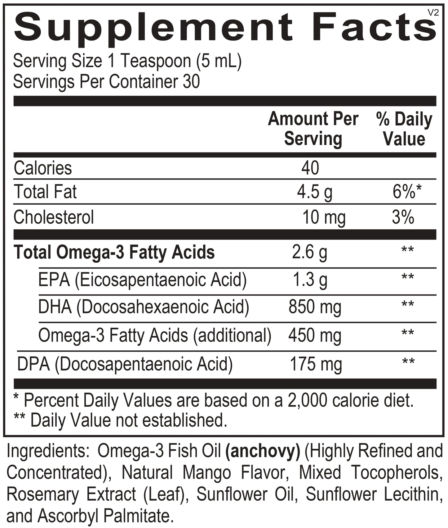 Optimal Omega Liquid