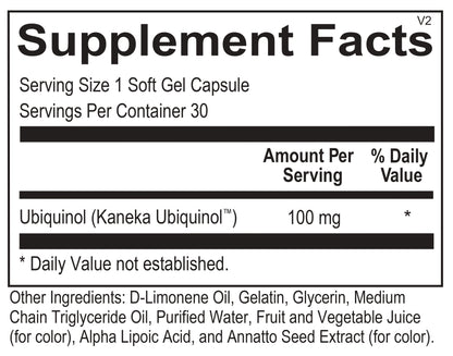 CoQ10 as Ubiquinol